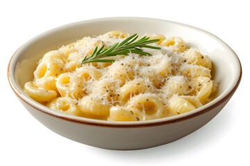 AI Generated Photorealistic Plates of Pasta with Rich Sauces and Fresh Ingredients in Clean Background