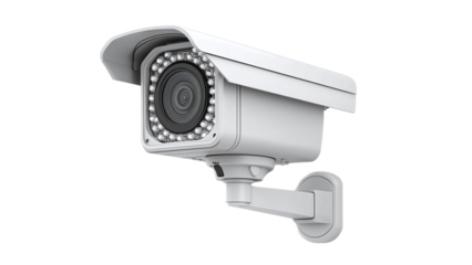 a security camera, capturing the essence of safety and surveillance 