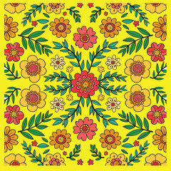 seamless floral background