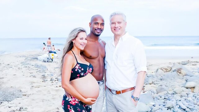 interracial pregnant swinger sharing wife immigration refugee