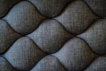 Detailed texture of a fabric acoustic panel