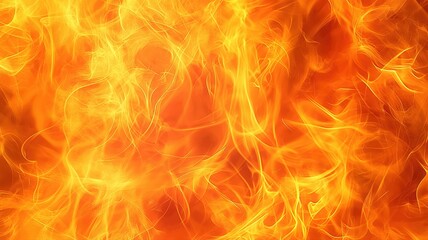 Fototapeta premium close-up of the flames, Fiery background, copy space for text 