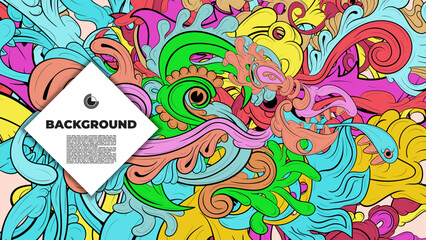 Stunning vector art featuring colorful abstract patterns and fractal shapes, perfect for creating eye-catching designs for posters, banners, and fabric.