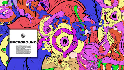 Stunning vector art featuring colorful abstract patterns and fractal shapes, perfect for creating eye-catching designs for posters, banners, and fabric.