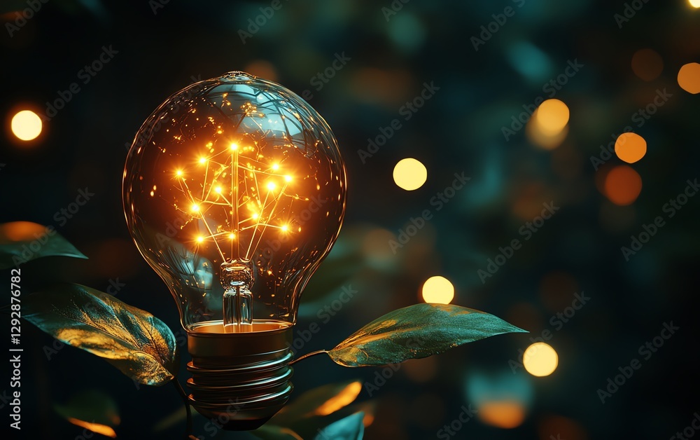Aufkleber Ideas and inventions in artificial intelligence, blending creativity with technology, focusing on cybersecurity solutions, and the development of new technological advancements