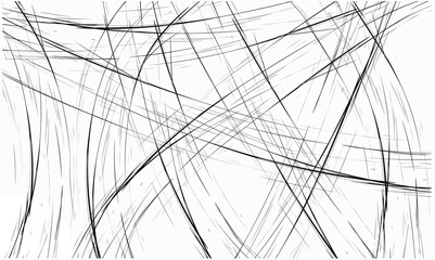 art Black cross hatch seamless texture. Diagonal line repeating pattern surface. Rough sackcloth or burlap fabric background. Crosshatch linen canvas material overlay wallpaper. Vector backdrop.eps8