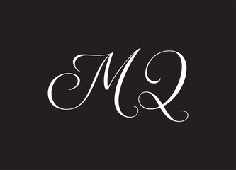 MQ letter logo and initial logo design