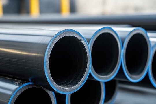 PE pipe manufacturing facility industrial pipelines for gas and water HDPE PE100 polyethylene pipes polyethylene production plant