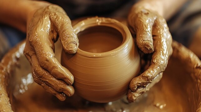 Creative Pottery Workshop: Students Engaged in Making Beautiful Ceramic Art Pieces