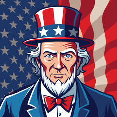 uncle sam vector