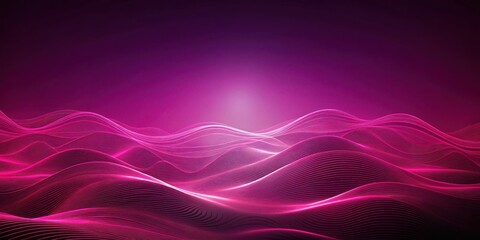 Fototapeta premium A mysterious dark pink gradient background with subtle wave patterns, evoking an otherworldly atmosphere, suitable for use in futuristic or sci-fi designs , mystical, otherworldly