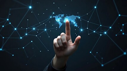 Global Network Connectivity: A Digital World Map