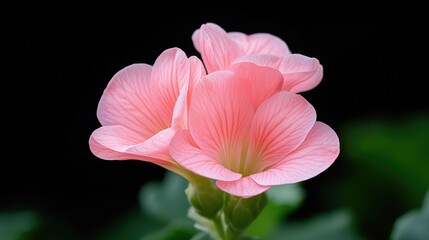 Fototapeta premium Close-up of delicate pink flowers