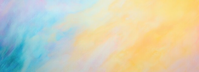 Soft yellow to blue pastel gradient background with grainy texture and blurred effect for modern banner templates, website headers, and digital branding.