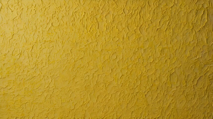 Fototapeta premium Bright Yellow Wallpaper with Rough Finish: A bright yellow wallpaper with a rough, textured finish. The coarse texture and vivid yellow hue.