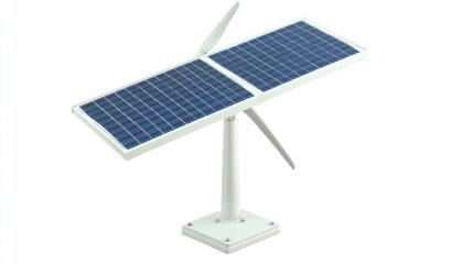 Hybrid Solar Wind Turbine Energy System