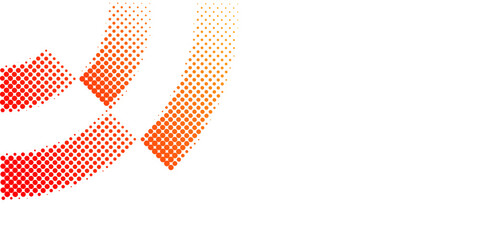 Abstract halftone effect background vector design. Abstract circle gradation.