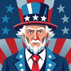 uncle sam vector