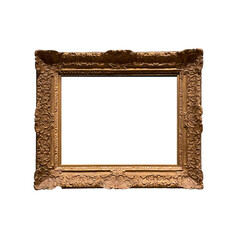 gold antique painting frame 