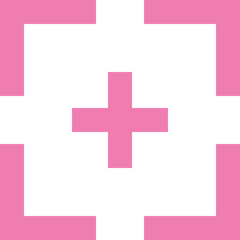 Expandable plus sign UI logo