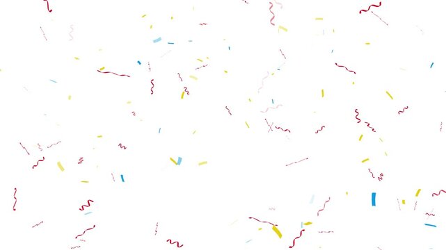 3D animation of exploding confetti. Colorful Isolated Confetti party popper Explosion confetti Blast Realistic,
Multicolor Confetti Explosion, explosion de confettis dor&eacute;s qui montent sur les c&ocirc;t&eacute;s.