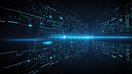 Fototapeta premium Creative inovative technology background