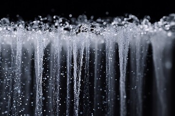 Abstract Waterfalls - Dynamic Liquid Art