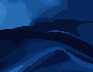 Blue Abstract background for ocean, sea, waves, marine, or oceanography. Relief Navy Blue background. Deep Blue Ocean Abstract Background with Flowing Waves and Marine Textures. Abstract in Deep Blue