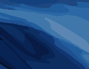 Blue Abstract background for ocean, sea, waves, marine, or oceanography. Relief Navy Blue background. Deep Blue Ocean Abstract Background with Flowing Waves and Marine Textures. Abstract in Deep Blue