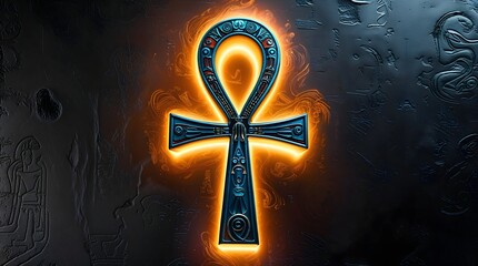 Ankh Key of Life Egyptian Replicas With Pharaonic Symbols Cross Key