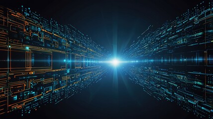 Creative inovative technology background