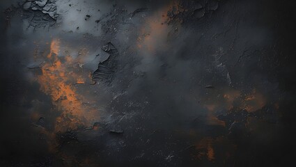 Dark Rusty Grunge Textured Abstract Background