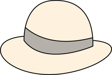 Cute Hat Cartoon Illustration Element 