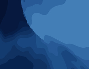 Blue Abstract background for ocean, sea, waves, marine, or oceanography. Relief Navy Blue background. Deep Blue Ocean Abstract Background with Flowing Waves and Marine Textures. Abstract in Deep Blue