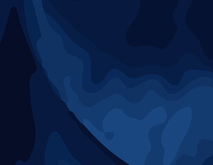 Blue Abstract background for ocean, sea, waves, marine, or oceanography. Relief Navy Blue background. Deep Blue Ocean Abstract Background with Flowing Waves and Marine Textures. Abstract in Deep Blue