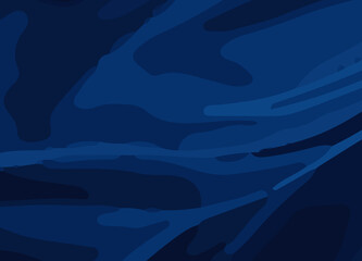 Blue Abstract background for ocean, sea, waves, marine, or oceanography. Relief Navy Blue background. Deep Blue Ocean Abstract Background with Flowing Waves and Marine Textures. Abstract in Deep Blue