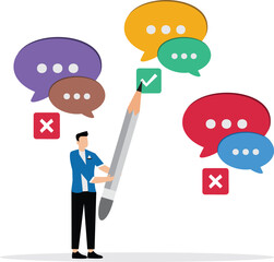 The best or suitable comment or review