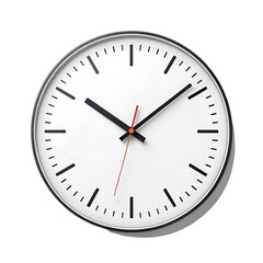 transparent background Modern Wall Clock: Simple & Chic