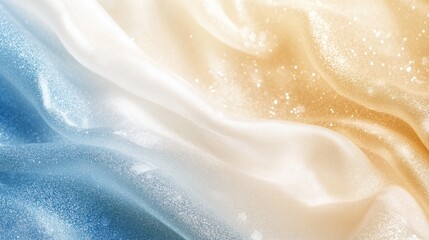 Fluid Abstract Texture: a visually rich composition that showcases the gentle folds of a fabric, highlighted by delicate interplay of color gradations, offering a sense of elegance and motion.