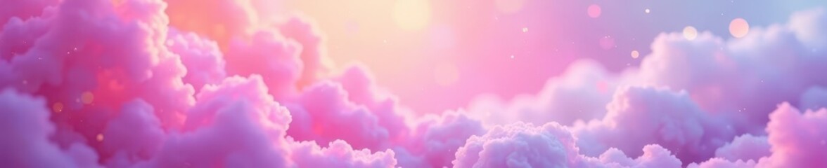 Fototapeta premium Smooth, pearlescent, heavenly gradient backdrop, seamless, backdrop