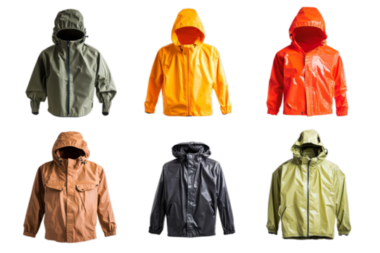 Colorful Waterproof Jackets for Every Occasion
