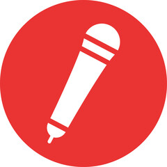 Microphone Icons set. Microphone sign, Mic, communications, radio, Podcast, microphone icon. Karaoke mic web and mobile app icons - Vector illustration symbol isolated on transparent background