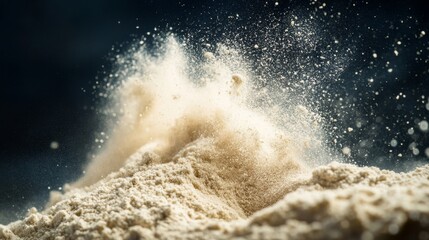 Dynamic Motion of Beta Alanine Powder in Fitness and Sports Setting