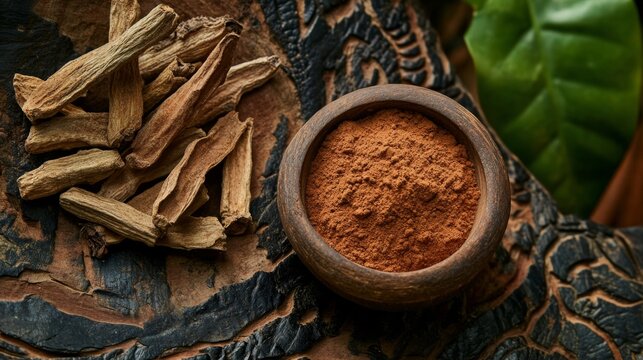 Catuaba Bark Extract in Amazonian Tribal Natural Setting
