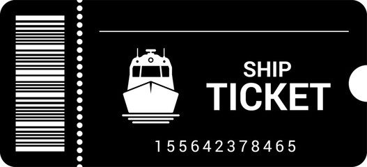Bus travel ticket, autobus public transport pass icon set. Paper passenger seat card for trip. Journey coupon urban transportation. Transportation Ticket Icons Collection, Travel Ticket Vector Set © Volodymyr