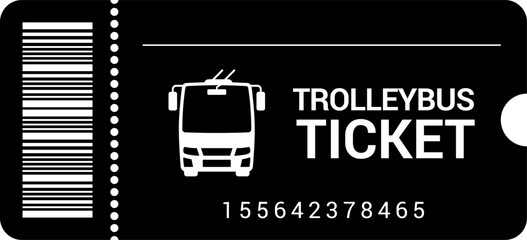 Bus travel ticket, autobus public transport pass icon set. Paper passenger seat card for trip. Journey coupon urban transportation. Transportation Ticket Icons Collection, Travel Ticket Vector Set © Volodymyr