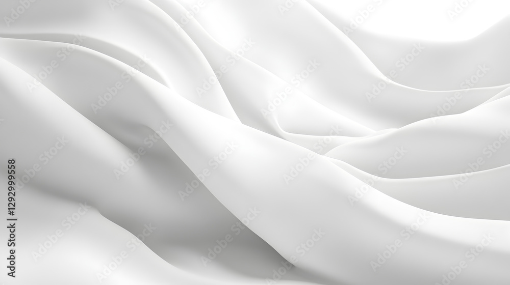 Wall mural clean texture background with a smooth, flawless surface and soft lighting effects