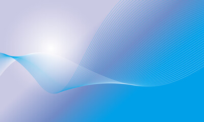 Backgroun Abstack Wave Illustration