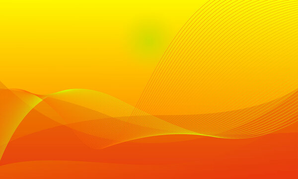 Backgroun Abstack Wave Illustration