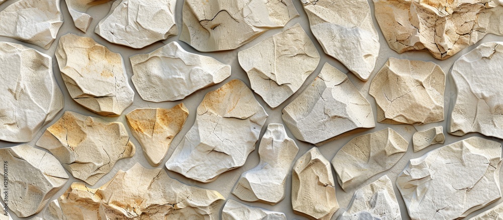 Fototapete neutral sandstone texture with beige and cream hues arranged in a seamless repeating pattern, ideal 
